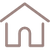 maison en icône